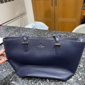 Kate Spade Small Tote Bag - Navy Blue